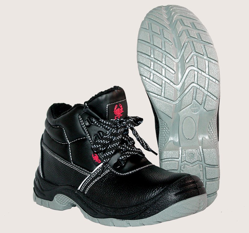 Рабочие ботинки из натуральной кожи | Ботинки рабочие Краснодар | Скорпион - обувная фабрика